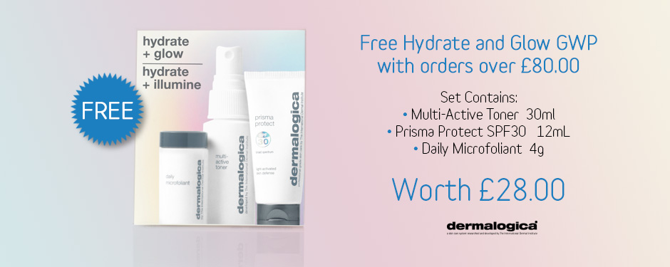 Dermalogica 2019 Free Hydrate and Glow Kit