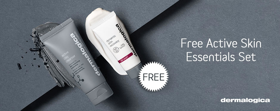 Free Dermalogica Active Skin Essentials Kit