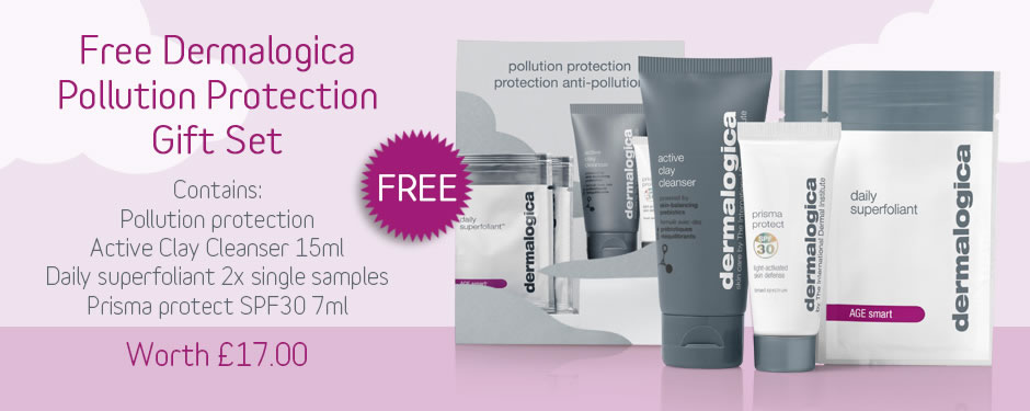 FREE! Dermalogica Pollution Protection Set