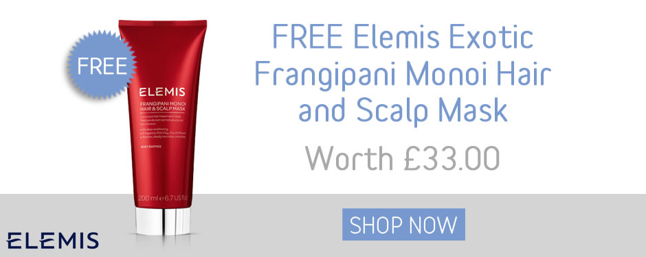 Free Elemis Exotic Frangipani Monoi Hair and Scalp Mask
