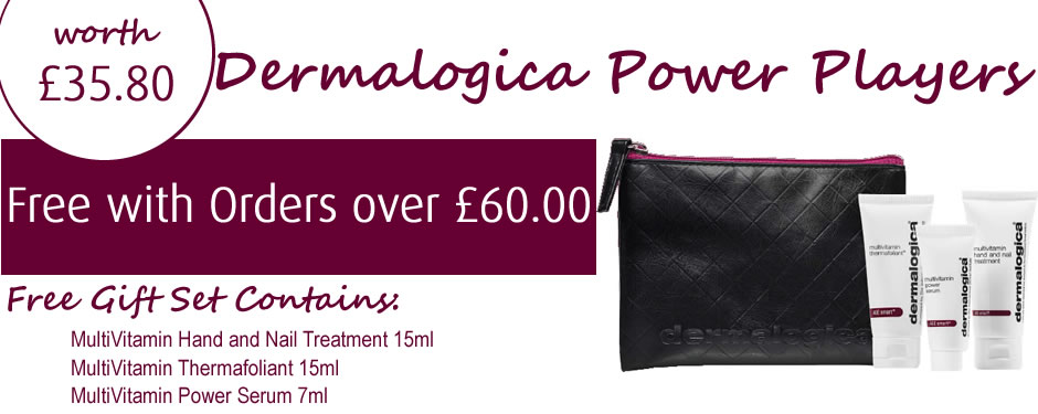 Free Dermalogica MultiVitamin Power Players Gift with Orders over £60.00